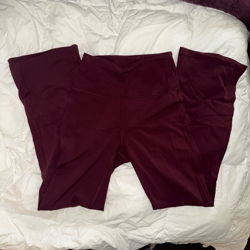 Lululemon high Rise Mini Flare